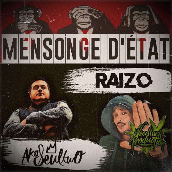 Mensonge d'état (feat. Aka Seul Two & Weedlack) - Single - Raizo