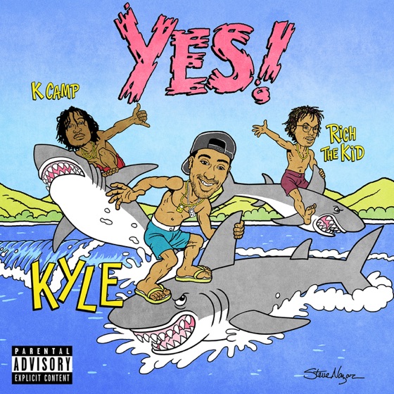 Cover artwork for YES! (feat. Rich The Kid & K CAMP)