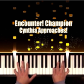 Encounter! Champion Cynthia Approaches! (From "Pokemon Diamond, Pearl and Platinum") [Piano Solo]