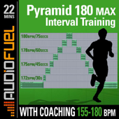 Pyramid 180 Max Mid Intensity Interval Training - AudioFuel