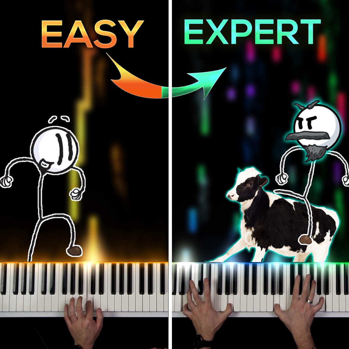 Gigachad  EASY to EXPERT but (Sheet Music)