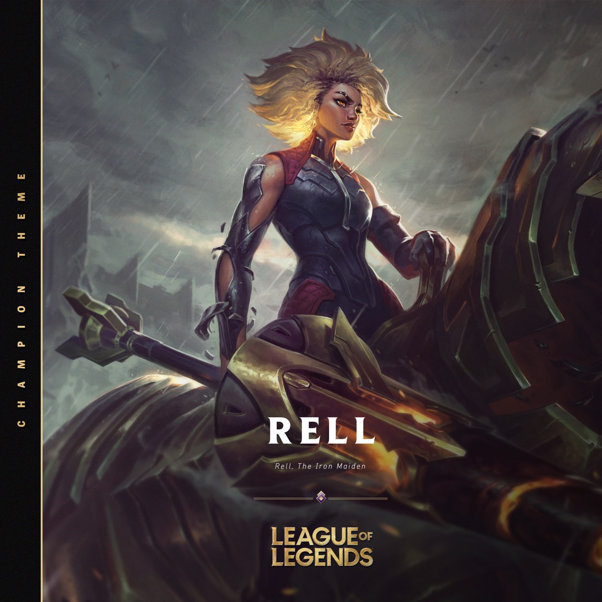 Rell The Iron Maiden Single” álbum De League Of Legends Music And Ecca