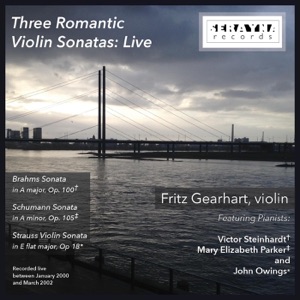 Three Romantic Violin Sonatas (Live)