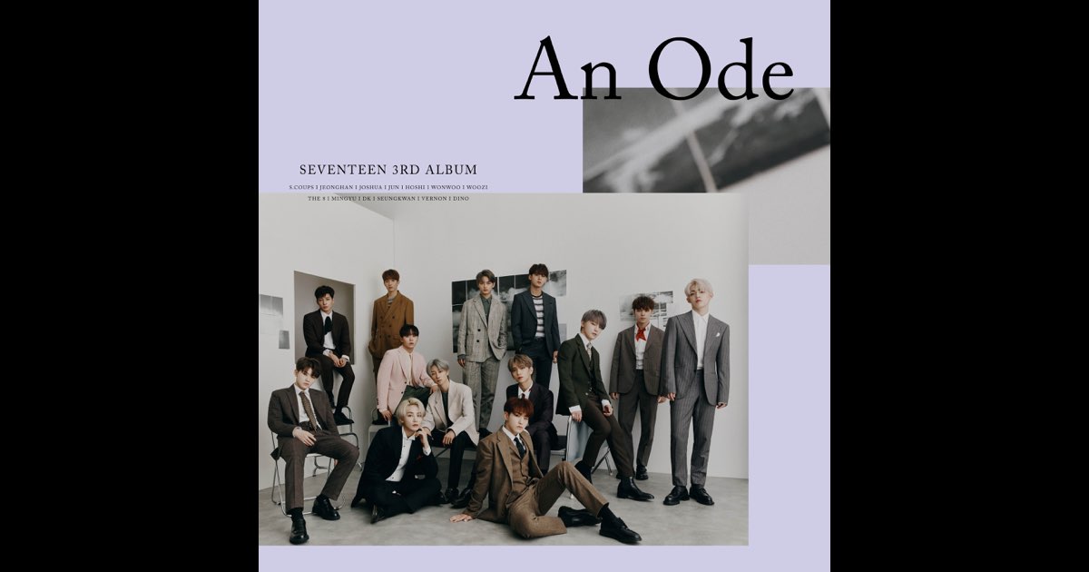 SEVENTEEN/An Ode: SEVENTEEN Vol.3 (ランダムバージョン)