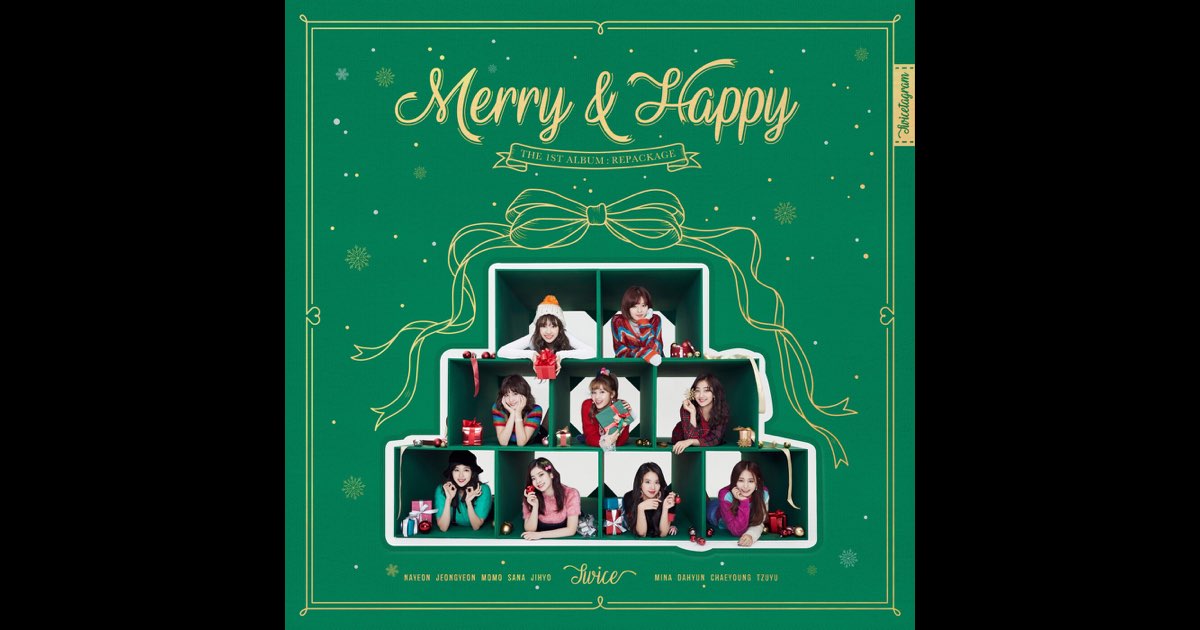 Twice 1stアルバム リパッケージ - Merry &amp; Happy (ランダムバージョン) z2zed1b Amazon.co.jp: Twice 1stアルバム リパッケージ - Merry & Happy