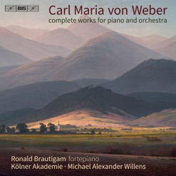 WEBER/WORKS FOR PIANO cover art