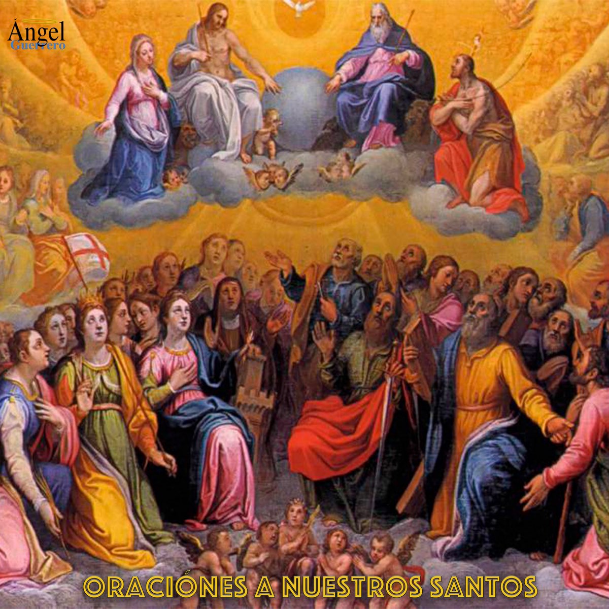 Oración a Nuestros Santos” álbum de Angel Guerrero en Apple Music
