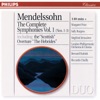 Mendelssohn: The Complete Symphonies, Vol. 1