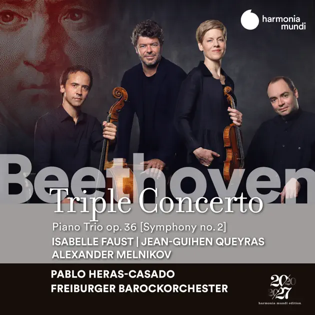 Beethoven: Triple Concerto, Op. 56 & Trio, Op. 36 by Isabelle