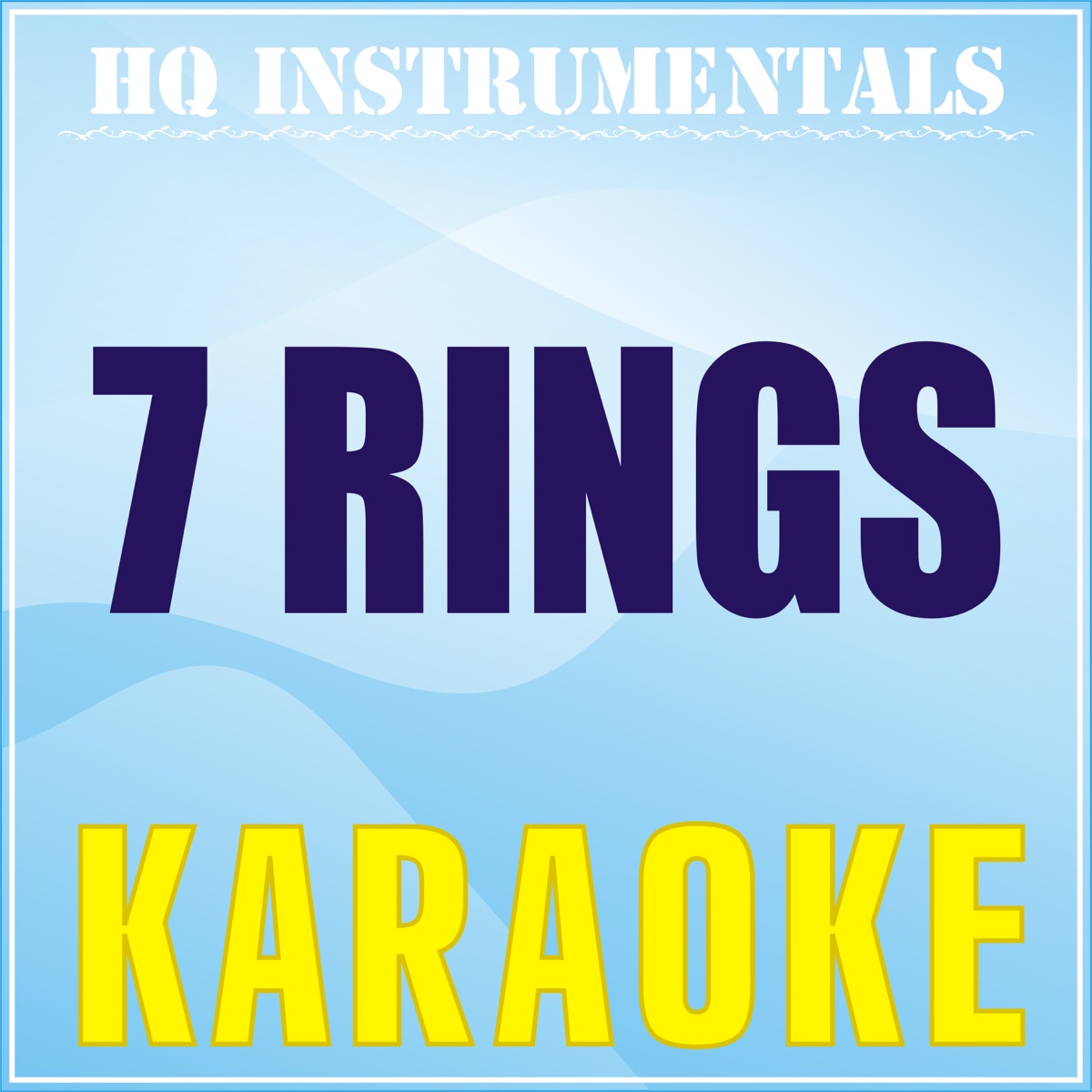 7 rings - Ariana Grande Karaoke 【No Guide Melody】 Instrumental - YouTube