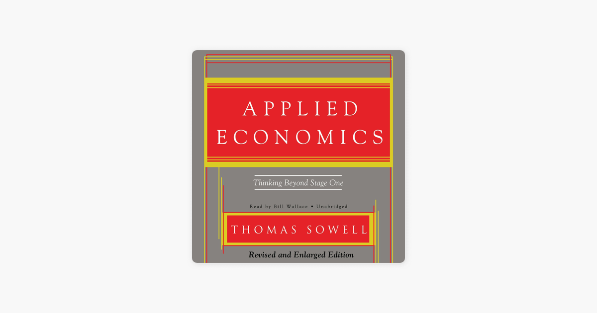 Applied Economics: Thinking Beyond Stage One