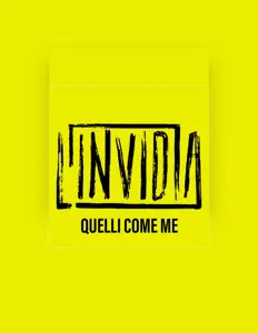Ακούστε περιεχόμενο από L'invidia, παρακολουθήστε μουσικά βίντεο, διαβάστε το βιογραφικό, δείτε ημερομηνίες περιοδείας, και πολλά ακόμη!