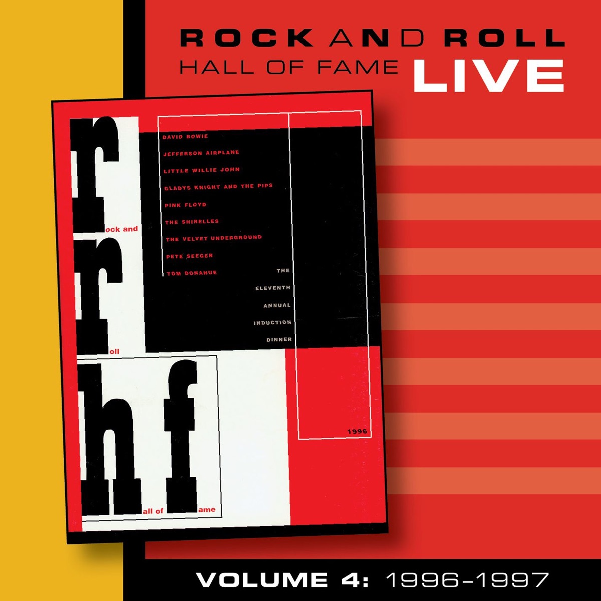 Rock and Roll Hall of Fame, Vol. 4: 1996-1997 (Live) - Album