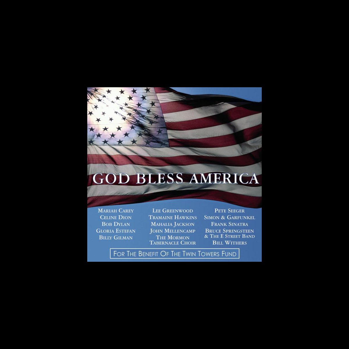 Vocalist Art Garfunkel performs God Bless America during the