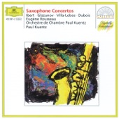 Concerto for Alto Saxophone and String Orchestra: I. Lento espressivo - Allegro artwork