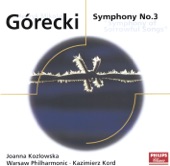 Gorecki: Symphony No. 3 - "Symphony of Sorrowful Songs" artwork