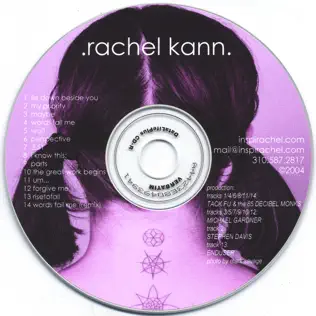 descargar álbum Rachel Kann - Ptolemaic Complex