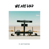 We Are Gold - It's a Shame (feat. Matt Martino)