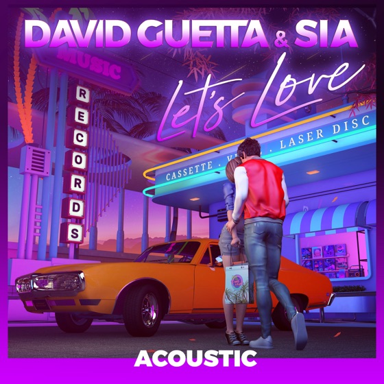 Cover artwork for Let's Love (Acoustic)