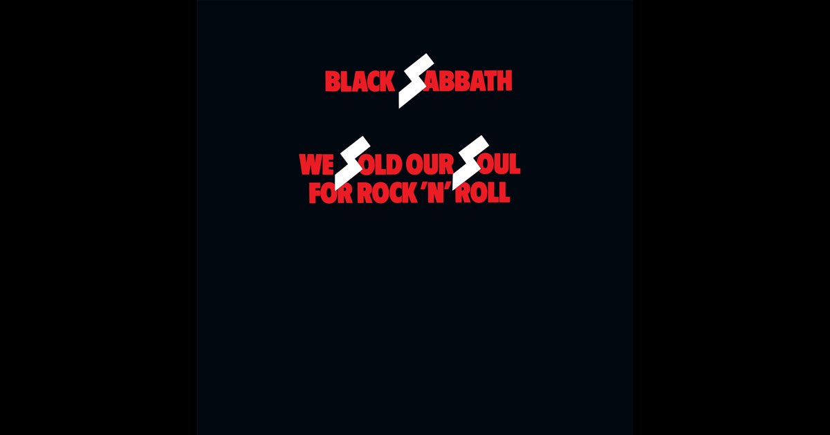 (CD)We Sold Our Soul for Rock N Roll (Bonus CD)／Black Sabbath We Sold Our Souls for Rock 'N' Roll - Amazon.com Music