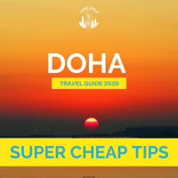 Super Cheap Doha: 2021 Travel Guide (Unabridged) - Phil G. Tang &amp; Alba Khan Cover Art