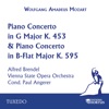 Mozart: Piano Concerto in G Major, K. 453 & Piano Concerto in B-Flat Major, K. 595