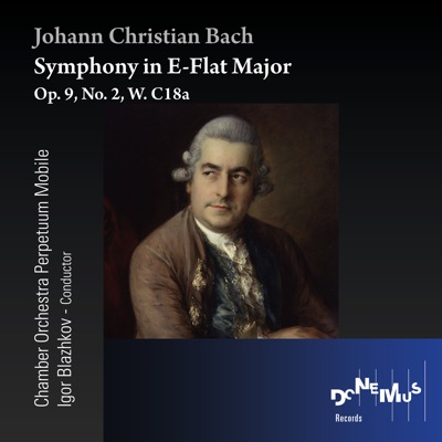 J.C. Bach: Symphony in E - Flat Major, Op. 9, No. 2, W. C18a - Single