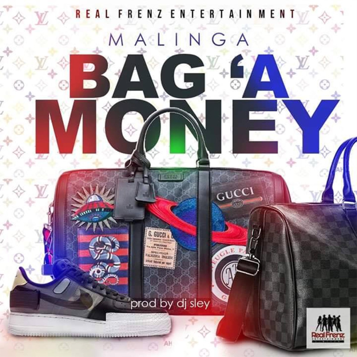 real money in duffle bag