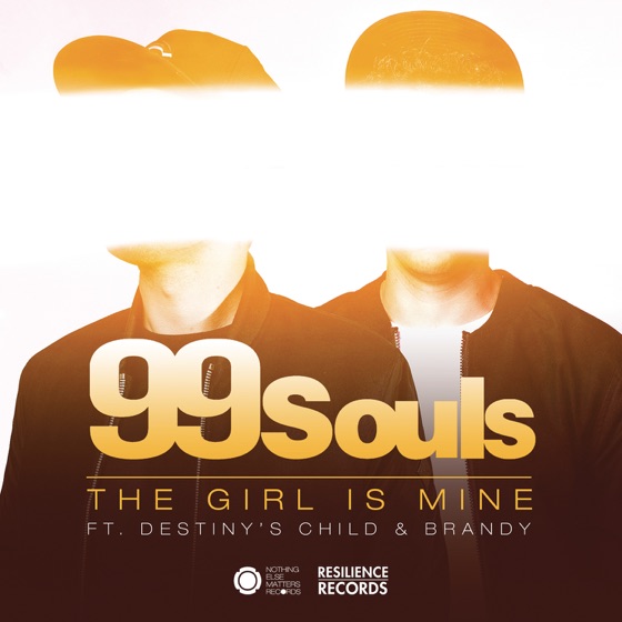 Cover artwork for The Girl Is Mine (feat. Destiny's Child & Brandy)