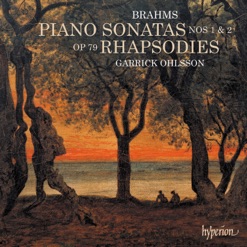 BRAHMS/PIANO SONATAS cover art