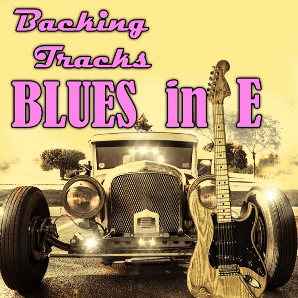 Shuffle Blues Top Guitar Backing Track in E  128 BPm