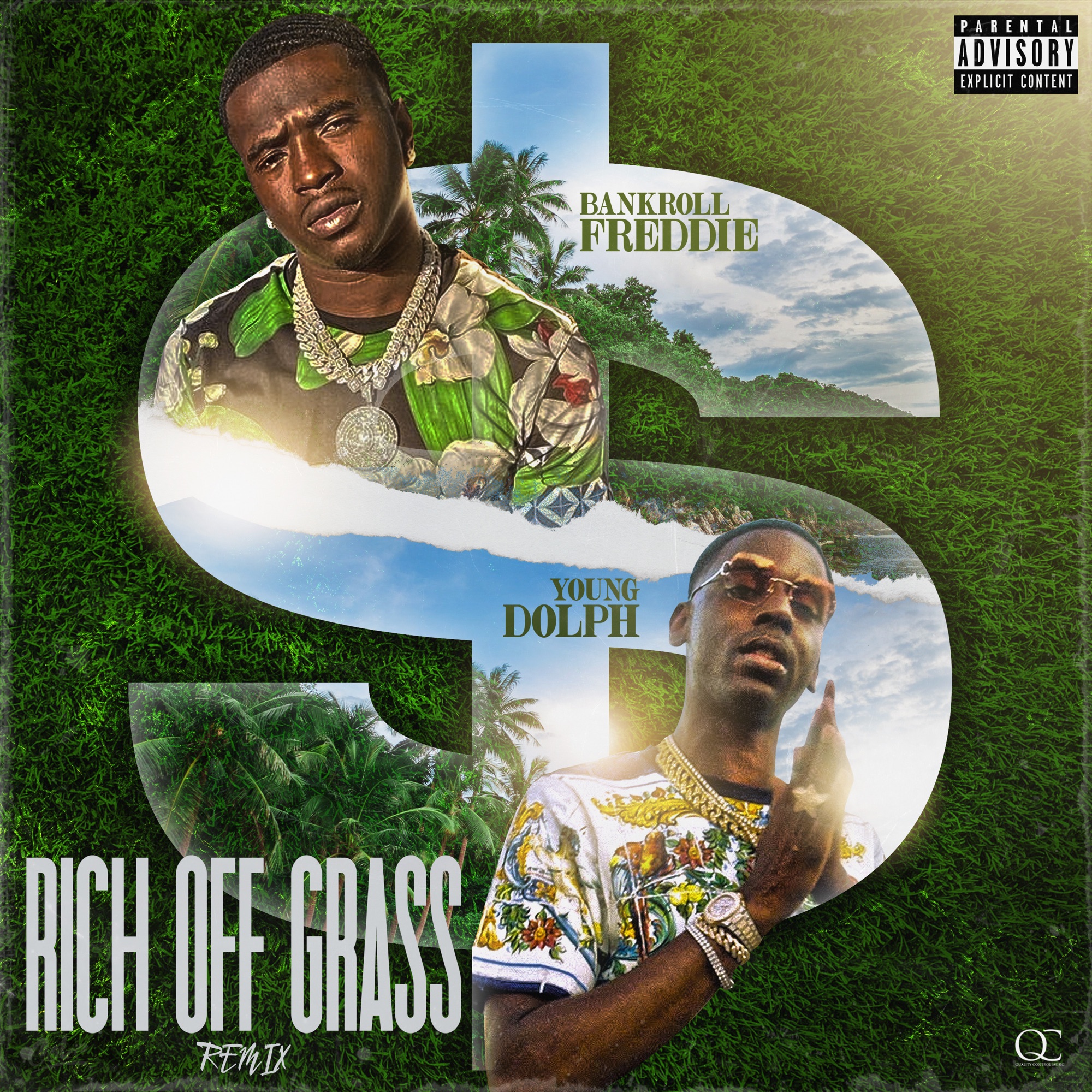 Bankroll Freddie - Rich Off Grass (Remix) [feat. Young Dolph] - Single