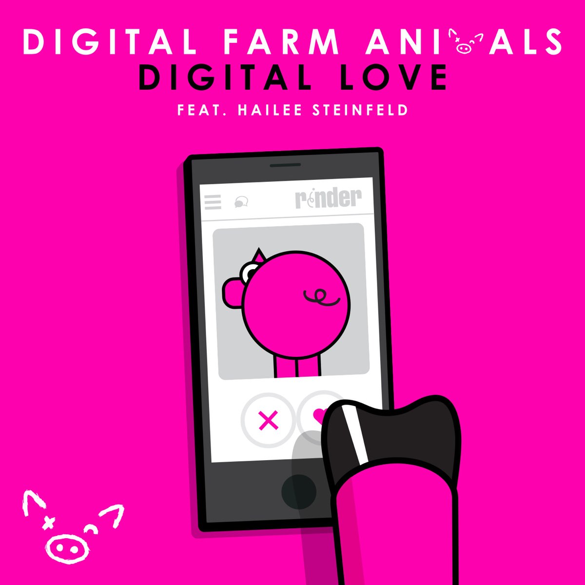 ‎Digital Love (feat. Hailee Steinfeld) - Single by Digital Farm Animals on  Apple Music
