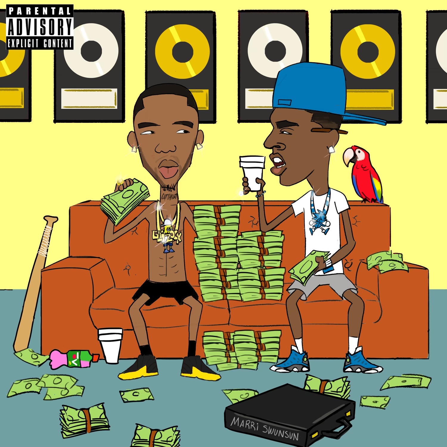 Young Dolph & Key Glock - Sleep With the Roaches - Single