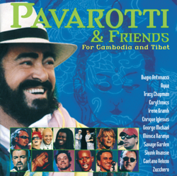Pavarotti &amp; Friends for Cambodia and Tibet - Luciano Pavarotti Cover Art