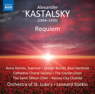 Requiem for Fallen Brothers: VI. Lacrymosa by Anna Dennis, Joseph Charles Beutel, Cathedral Choral Society, The Clarion Choir, Chamber Choir of St. Tikhon's Monastery, Kansas City Chorale, Orchestra of St. Luke's & Leonard Slatkin song reviws