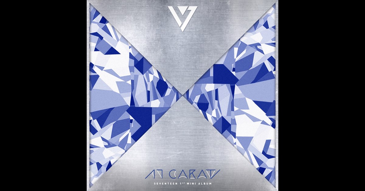 SEVENTEEN 17 CARAT White Version Official First Mini Album