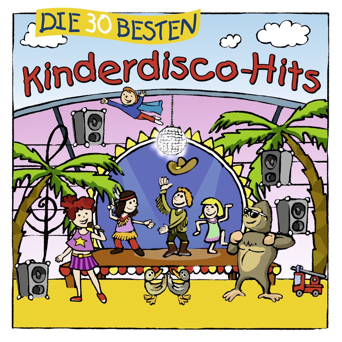 Die 30 besten Kinderdisco-Hits“ von Simone Sommerland, Karsten Glück & Die  Kita-Frösche bei Apple Music
