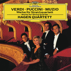 Verdi / Puccini / Muzio: Works For String Quartet - Hagen Quartett Cover Art