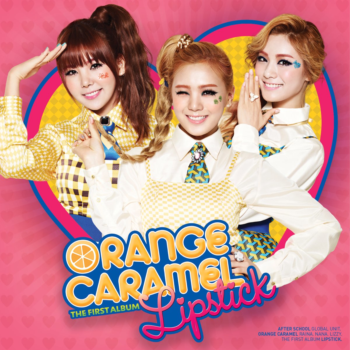 Orange Caramel Raina Catallena