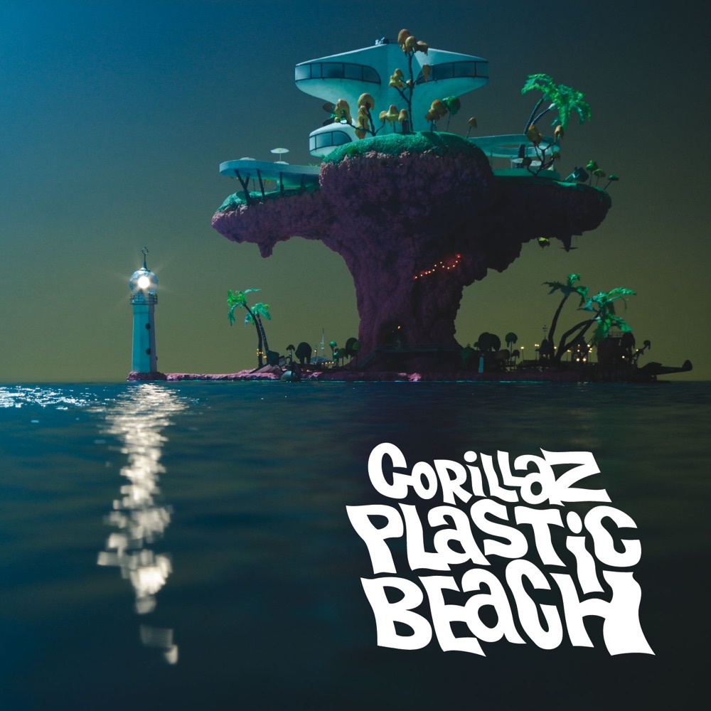 Plastic Beach (Deluxe Version) by Gorillaz album cover