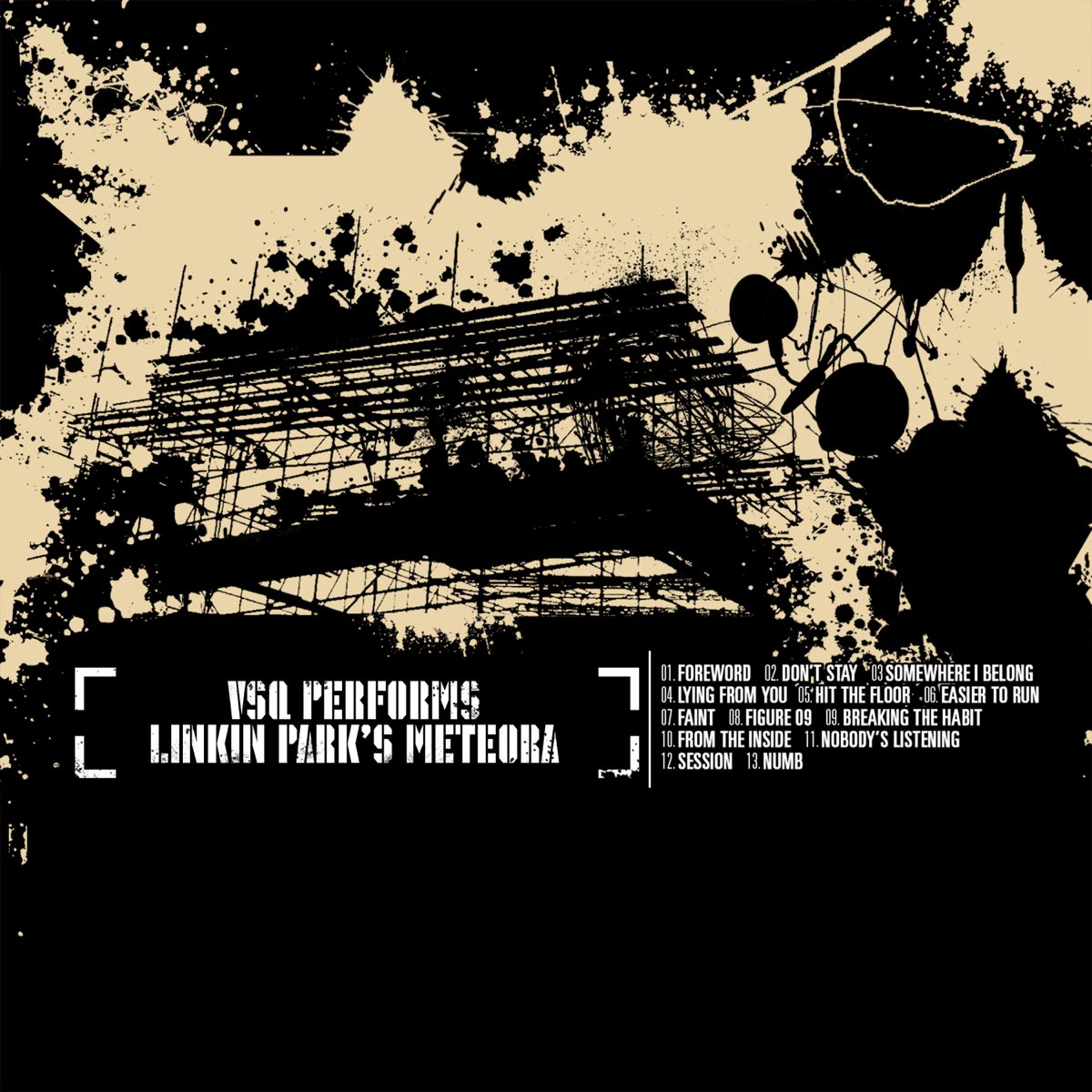Vitamin String Quartet Vsq Performs Linkin Park S Meteora By Vitamin String Quartet Album Artwork Cover My Tunes