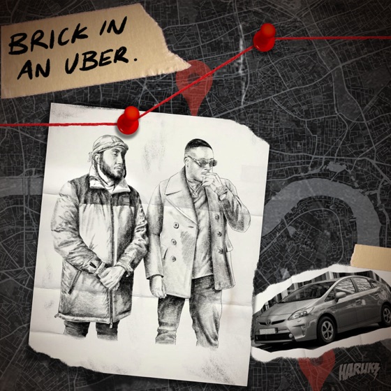 Cover artwork for Brick In An Uber (feat. H Moneda)