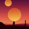 Binary Sunset (Star Wars Lofi) artwork