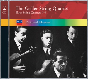 Bloch: String Quartets 1-4