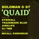 Quaid feat Synikall Trademark Blud Airklipz DJ TMB Single