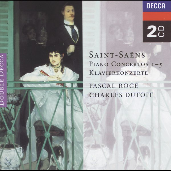 Saint-Saëns: Piano Concertos Nos. 1-5 de Charles Dutoit & Pascal Rogé en  Apple Music