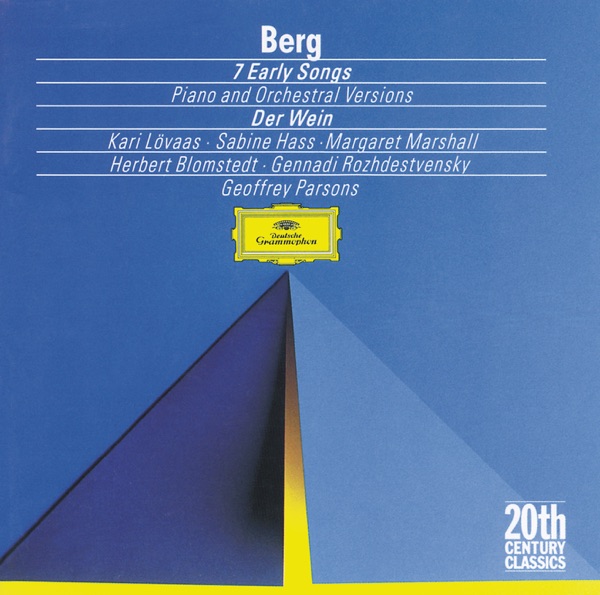 Berg: Seven Early Songs (Piano and Orchestral Versions)