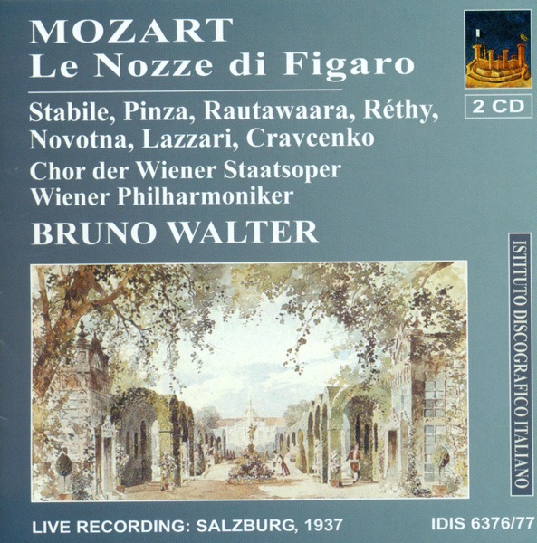 Mozart, W.A.: The Marriage of Figaro [Opera] (1937)