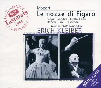 Mozart: Le Nozze di Figaro (3 CDs) by Erich Kleiber, Alfred Poell, Vienna Philharmonic, Lisa Della Casa, Hilde Gueden, Cesare Siepi, Hilde Rössel-Majdan, Fernando Corena, Murray Dickie & Anny Felbermayer album reviews, ratings, credits